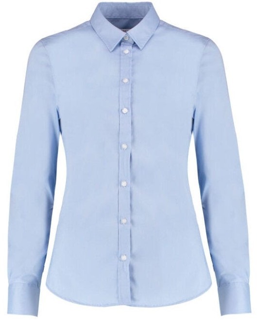 Lady LS Stretch Oxford Shirt